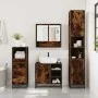 Set de muebles baño 3 pzas madera contrachapada roble ahumado von , Badezimmermöbel - Ref: Foro24-3301117, Preis: 286,26 €, R...