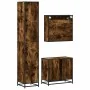 Set de muebles baño 3 pzas madera contrachapada roble ahumado von , Badezimmermöbel - Ref: Foro24-3301117, Preis: 286,26 €, R...