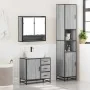 Set de muebles de baño 3 pzas madera contrachapada gris sonoma de , Muebles de baño - Ref: Foro24-3301108, Precio: 315,99 €, ...