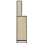 Set de muebles de baño 3 pzas madera contrachapada roble Sonoma de , Muebles de baño - Ref: Foro24-3301046, Precio: 235,66 €,...