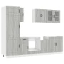 Mueble cocina Kalmar sonoma gris 8 pzas madera contrachapada de , Armarios de cocina - Ref: Foro24-3314797, Precio: 653,76 €,...