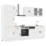 Mueble cocina Kalmar blanco de alto brillo 8 pzas von , Küchenschränke - Ref: Foro24-3314813, Preis: 685,34 €, Rabatt: %