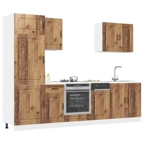 Mueble cocina Kalmar madera vieja 7 pzas madera contrachapada von , Küchenschränke - Ref: Foro24-3314769, Preis: 574,87 €, Ra...