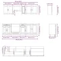 Mueble cocina Kalmar gris hormigón 8 pzas madera contrachapada by , Kitchen cabinets - Ref: Foro24-3314845, Price: 543,28 €, ...
