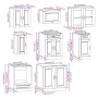 Mueble cocina Kalmar gris hormigón 8 pzas madera contrachapada by , Kitchen cabinets - Ref: Foro24-3314845, Price: 543,28 €, ...