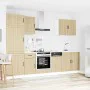 Mueble cocina Kalmar roble sonoma 7 pzas madera contrachapada von , Küchenschränke - Ref: Foro24-3314774, Preis: 564,21 €, Ra...