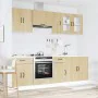 Mueble cocina Kalmar roble sonoma 8 pzas madera contrachapada von , Küchenschränke - Ref: Foro24-3314824, Preis: 508,08 €, Ra...