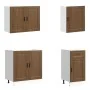Mueble cocina Kalmar roble marrón 7 pzas madera contrachapada von , Küchenschränke - Ref: Foro24-3314788, Preis: 566,98 €, Ra...