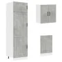 Mueble cocina Kalmar gris hormigón 8 pzas madera contrachapada von , Küchenschränke - Ref: Foro24-3314805, Preis: 600,87 €, R...