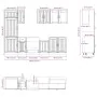 Mueble cocina Kalmar gris hormigón 8 pzas madera contrachapada von , Küchenschränke - Ref: Foro24-3314805, Preis: 600,87 €, R...