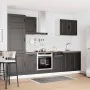 Mueble de cocina Kalmar negra 7 piezas madera contrachapada von , Küchenschränke - Ref: Foro24-3314762, Preis: 578,49 €, Raba...