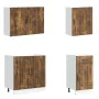 Mueble cocina Kalmar roble ahumado 7 pzas madera contrachapada de , Armarios de cocina - Ref: Foro24-3314776, Precio: 572,12 ...