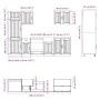 Mueble cocina Kalmar roble ahumado 7 pzas madera contrachapada de , Armarios de cocina - Ref: Foro24-3314776, Precio: 572,12 ...