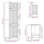 Mueble cocina Kalmar roble ahumado 7 pzas madera contrachapada de , Armarios de cocina - Ref: Foro24-3314776, Precio: 572,12 ...