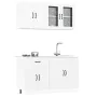 Mueble de cocina Kalmar blanco 4 piezas madera contrachapada de , Armarios de cocina - Ref: Foro24-3314851, Precio: 276,44 €,...