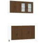 Mueble cocina Kalmar roble marrón 4 pzas madera contrachapada von , Küchenschränke - Ref: Foro24-3314858, Preis: 295,83 €, Ra...