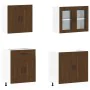 Mueble cocina Kalmar roble marrón 4 pzas madera contrachapada von , Küchenschränke - Ref: Foro24-3314858, Preis: 295,83 €, Ra...