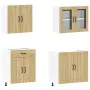 Mueble cocina Kalmar roble sonoma 4 pzas madera contrachapada von , Küchenschränke - Ref: Foro24-3314864, Preis: 286,38 €, Ra...