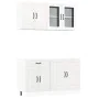 Mueble cocina Kalmar blanco de alto brillo 4 pzas von , Küchenschränke - Ref: Foro24-3314853, Preis: 322,27 €, Rabatt: %