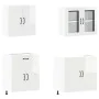 Mueble cocina Kalmar blanco de alto brillo 4 pzas von , Küchenschränke - Ref: Foro24-3314853, Preis: 322,27 €, Rabatt: %