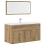 Juego de muebles baño 3 piezas madera ingeniería roble artisan von , Badezimmermöbel - Ref: Foro24-3328594, Preis: 127,57 €, ...