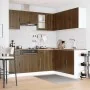Mueble cocina Porto roble marrón 11 pzas madera contrachapada von , Küchenschränke - Ref: Foro24-3314968, Preis: 667,02 €, Ra...