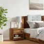 Mesita de noche madera contrachapada madera antigua 40x30x39 cm by , Nightstands - Ref: Foro24-856406, Price: 40,21 €, Discou...