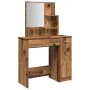 Tocador con espejo envejecida 86,5x35x136 cm von , Schlafzimmerkommoden - Ref: Foro24-857009, Preis: 92,89 €, Rabatt: %