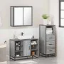Set de muebles de baño 3 pzas madera contrachapada gris sonoma by , Bathroom furniture - Ref: Foro24-3301033, Price: 239,48 €...