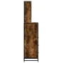 Set de muebles baño 3 pzas madera contrachapada roble ahumado de , Muebles de baño - Ref: Foro24-3301052, Precio: 280,49 €, D...