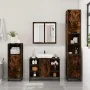 Set de muebles baño 3 pzas madera contrachapada roble ahumado von , Badezimmermöbel - Ref: Foro24-3300972, Preis: 219,18 €, R...