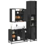 Juego de muebles de baño 3 pzas madera contrachapada negro von , Badezimmermöbel - Ref: Foro24-3301090, Preis: 324,90 €, Raba...