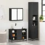 Juego de muebles de baño 3 pzas madera contrachapada negro von , Badezimmermöbel - Ref: Foro24-3301090, Preis: 324,90 €, Raba...