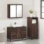 Set de muebles baño 3 pzas madera contrachapada roble marrón de , Muebles de baño - Ref: Foro24-3300964, Precio: 255,30 €, De...
