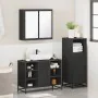 Juego de muebles de baño 3 pzas madera contrachapada negro by , Bathroom furniture - Ref: Foro24-3300970, Price: 229,85 €, Di...