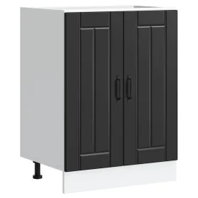 Panel para lavavajillas Lucca madera contrachapada negra von , Küchenschränke - Ref: Foro24-853678, Preis: 79,73 €, Rabatt: %