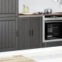 Panel para lavavajillas Lucca madera contrachapada negra de , Armarios de cocina - Ref: Foro24-853678, Precio: 79,73 €, Descu...