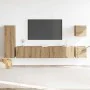 Mueble para TV de pared madera contrachapada artesanal 5 piezas by , TV Furniture - Ref: Foro24-3329200, Price: 158,35 €, Dis...