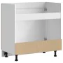 Mueble bajo fregadero Lucca madera contrachapada roble ahumado von , Küchenschränke - Ref: Foro24-853692, Preis: 78,96 €, Rab...