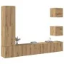 Mueble para TV de pared madera contrachapada artesanal 5 piezas by , TV Furniture - Ref: Foro24-3329202, Price: 183,54 €, Dis...