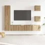 Mueble para TV de pared madera contrachapada artesanal 5 piezas by , TV Furniture - Ref: Foro24-3329202, Price: 183,54 €, Dis...