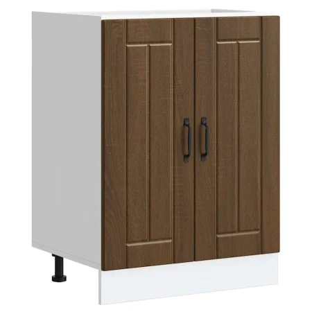 Panel para lavavajillas Lucca madera contrachapada roble marrón by , Kitchen cabinets - Ref: Foro24-853684, Price: 84,64 €, D...