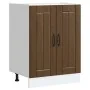 Panel para lavavajillas Lucca madera contrachapada roble marrón by , Kitchen cabinets - Ref: Foro24-853684, Price: 84,64 €, D...