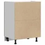 Panel para lavavajillas Lucca madera contrachapada roble marrón by , Kitchen cabinets - Ref: Foro24-853684, Price: 84,64 €, D...