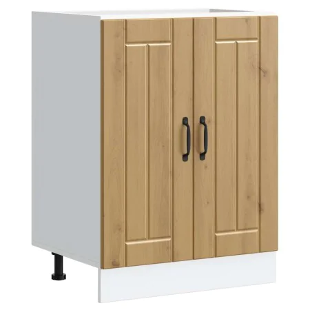 Mueble bajo para fregadero Lucca madera artesanal de roble von , Küchenschränke - Ref: Foro24-853686, Preis: 88,49 €, Rabatt: %