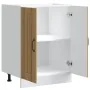 Mueble bajo para fregadero Lucca madera artesanal de roble von , Küchenschränke - Ref: Foro24-853686, Preis: 88,49 €, Rabatt: %