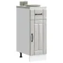 Mueble bajo de cocina Lucca madera contrachapada gris sonoma de , Armarios de cocina - Ref: Foro24-853703, Precio: 70,53 €, D...