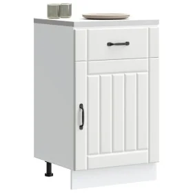 Mueble bajo de cocina Lucca madera de ingeniería blanca von , Küchenschränke - Ref: Foro24-853717, Preis: 93,75 €, Rabatt: %