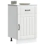 Mueble bajo de cocina Lucca madera de ingeniería blanca by , Kitchen cabinets - Ref: Foro24-853717, Price: 93,75 €, Discount: %