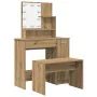 Juego de tocador con LED madera artesanal de roble by , Bedroom Dressers - Ref: Foro24-3329186, Price: 150,43 €, Discount: %